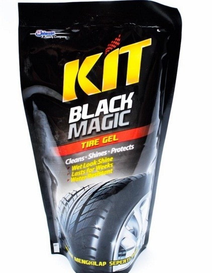 KIT Black Magic Semir Ban Tire Gel Refill 180ml