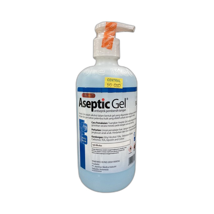 ONEMED Aseptic Gel Hand Sanitizer 500ml
