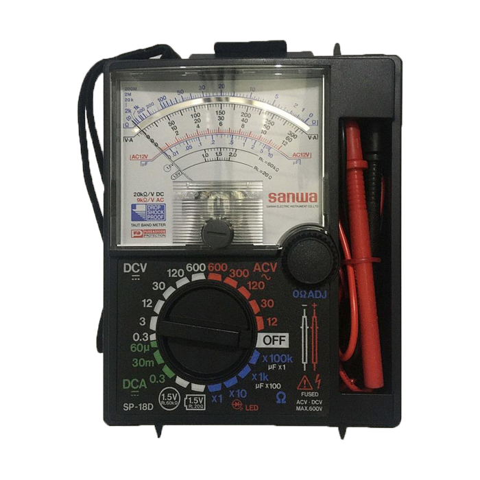 SANWA Multimeter  Tester Analog SP-18D