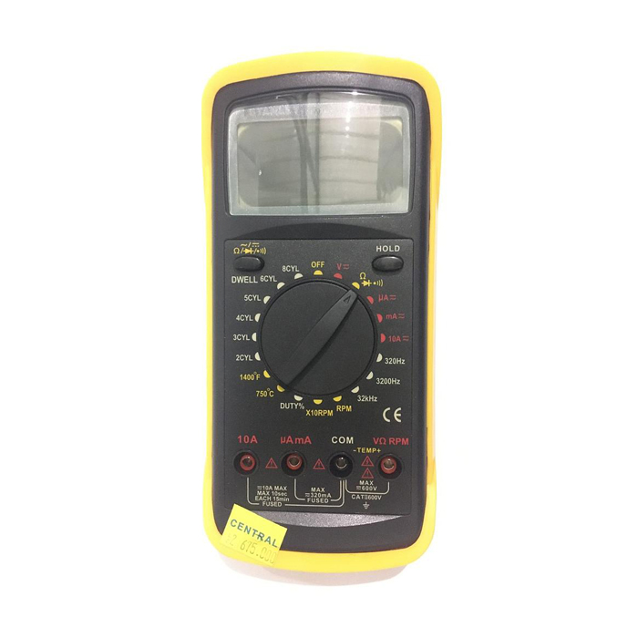 STANLEY 79-034 Pengukur Tegangan Listrik ACV & DCV Digital Multimeter