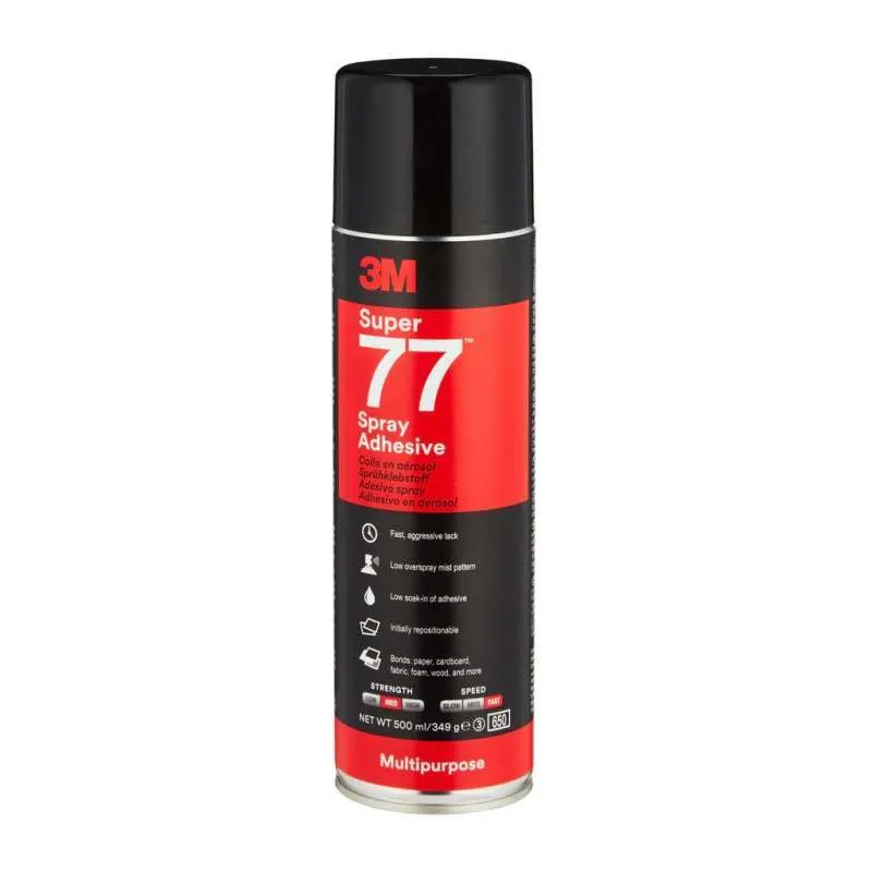3M SCOTCH Super 77 Multipurpose Adhesive Spray 375gr