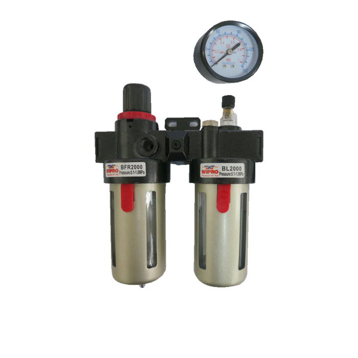 WIPRO Air Filter Regulator Double 1/4" BFRL2000