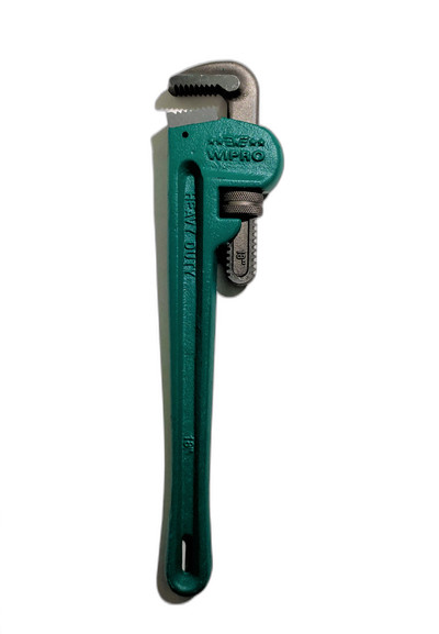 WIPRO Pipe Wrench 18" Green