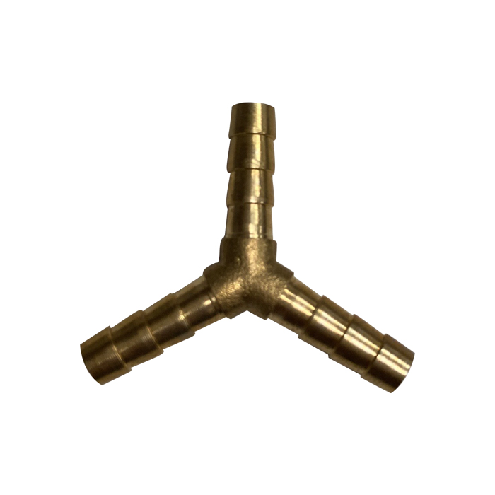 WIPRO Hose Barb Hose Connector Selang Y 3 Way Brass