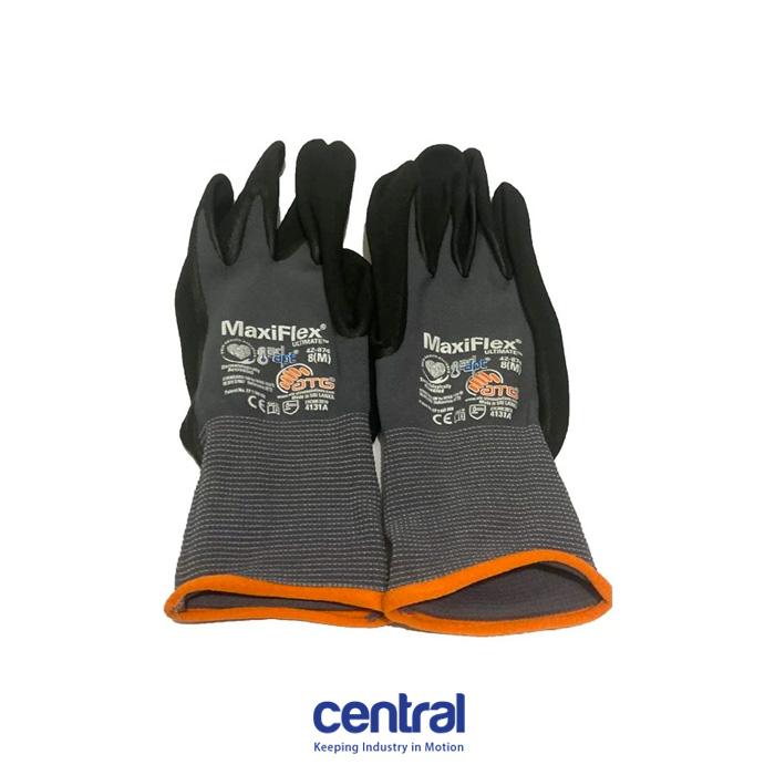 ATG 42-874 Sarung Tangan Maxiflex Ultimate AD-APT Hand Glove Size 8/M Size : L