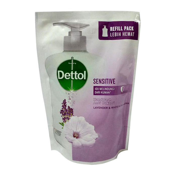 DETTOL Hand Wash Sensitive Refill 200ml Sabun Tangan